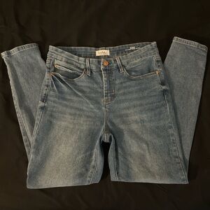 Nicole Miller high rise skinny jeans in excellent condition.